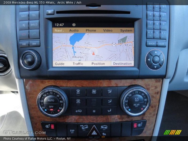 Arctic White / Ash 2009 Mercedes-Benz ML 350 4Matic