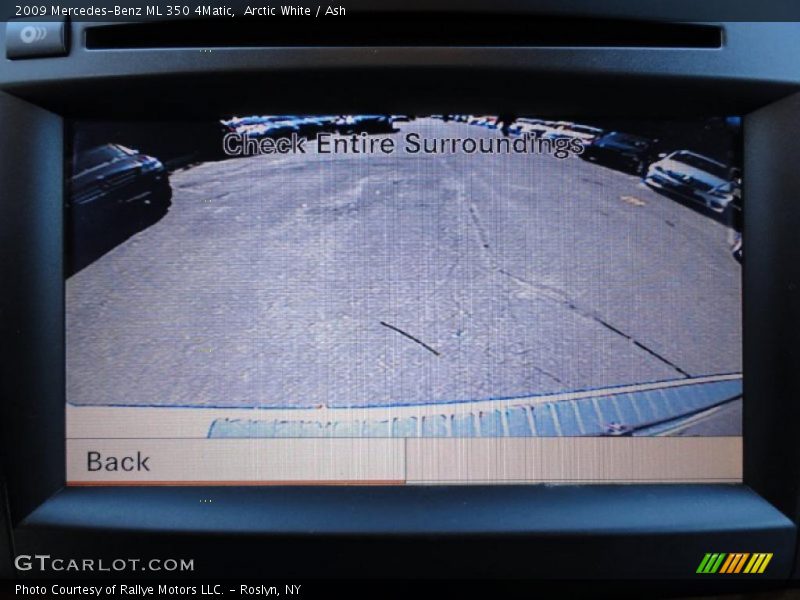 Arctic White / Ash 2009 Mercedes-Benz ML 350 4Matic