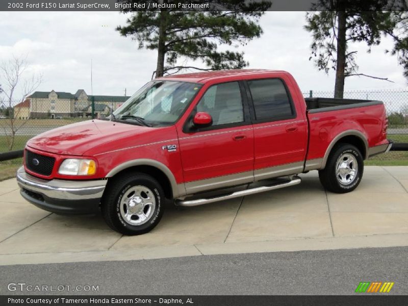 2002 F150 Lariat SuperCrew Bright Red
