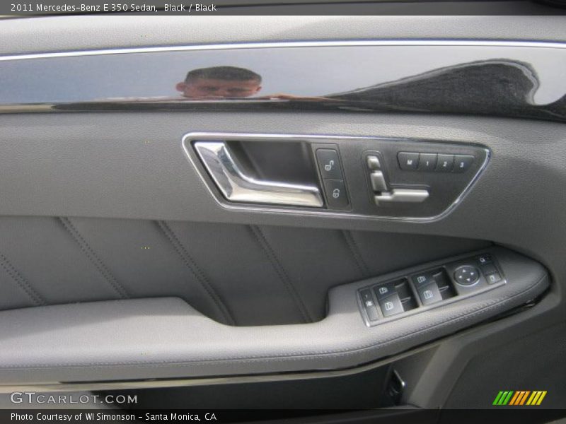 Black / Black 2011 Mercedes-Benz E 350 Sedan
