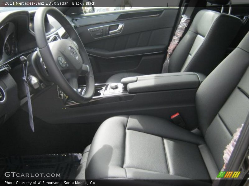 Black / Black 2011 Mercedes-Benz E 350 Sedan