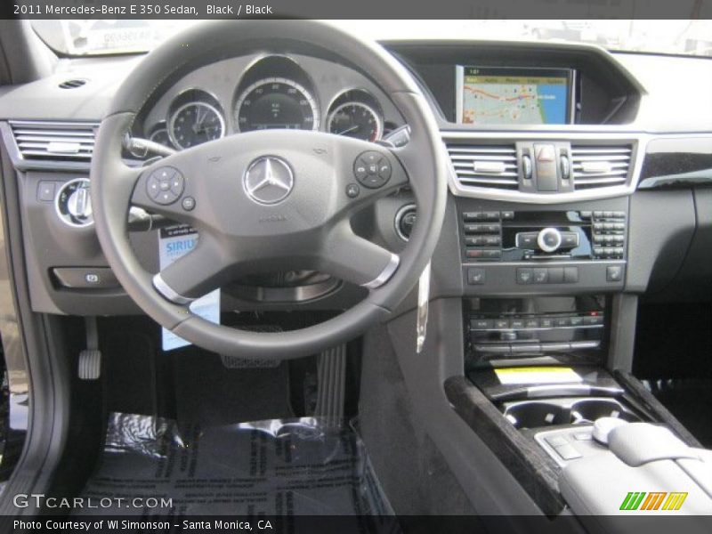 Black / Black 2011 Mercedes-Benz E 350 Sedan