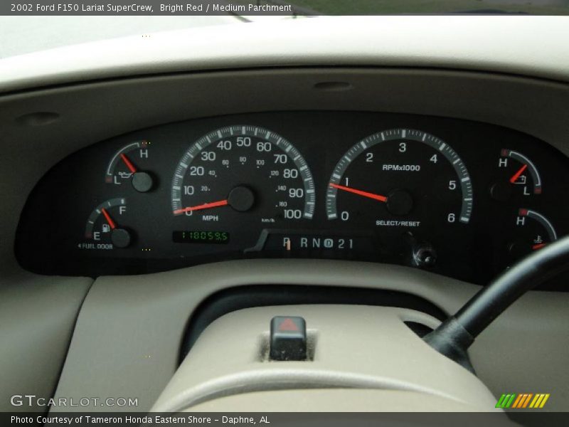  2002 F150 Lariat SuperCrew Lariat SuperCrew Gauges