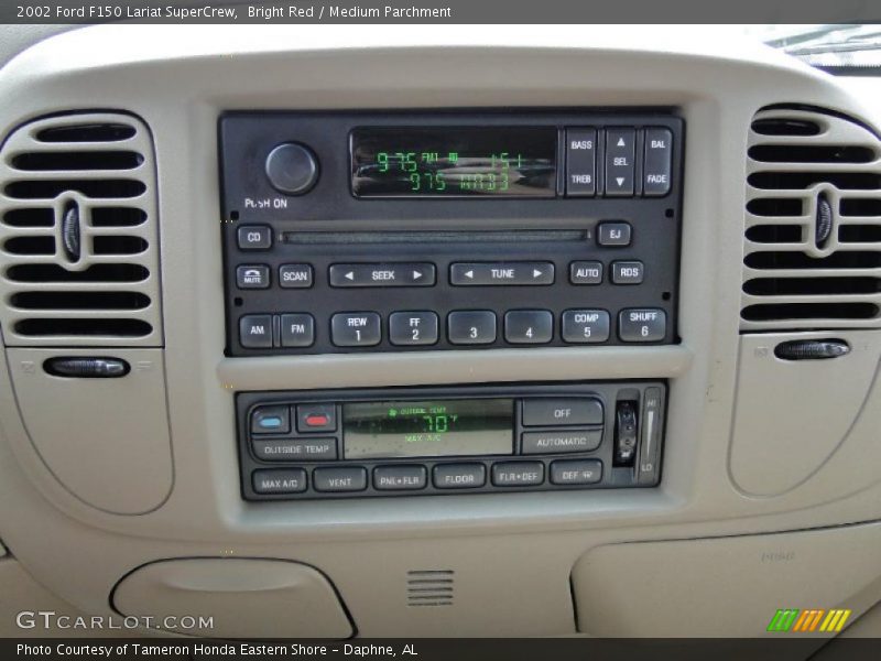 Controls of 2002 F150 Lariat SuperCrew