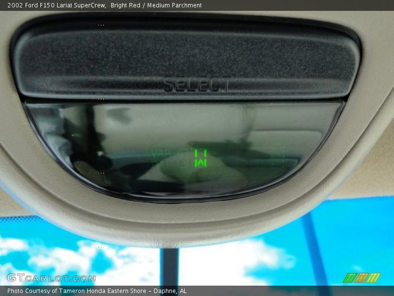 Bright Red / Medium Parchment 2002 Ford F150 Lariat SuperCrew
