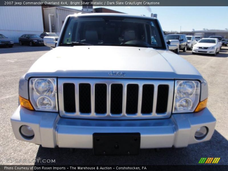 Bright Silver Metallic / Dark Slate Gray/Light Graystone 2007 Jeep Commander Overland 4x4
