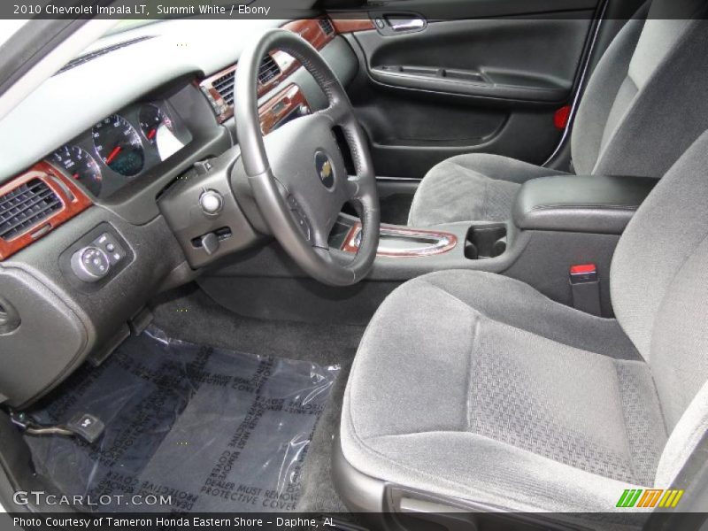 Summit White / Ebony 2010 Chevrolet Impala LT