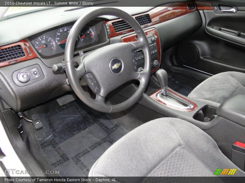 Summit White / Ebony 2010 Chevrolet Impala LT