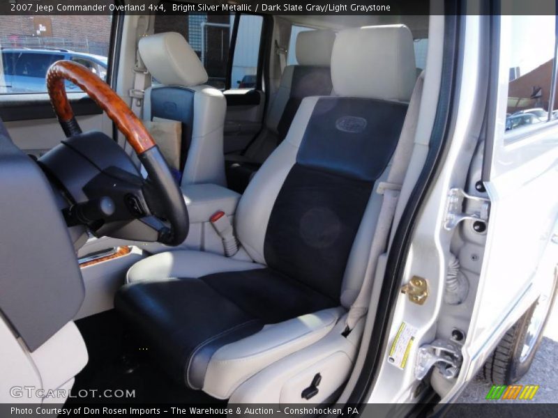  2007 Commander Overland 4x4 Dark Slate Gray/Light Graystone Interior