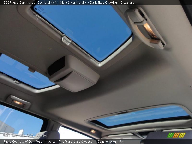 Sunroof of 2007 Commander Overland 4x4