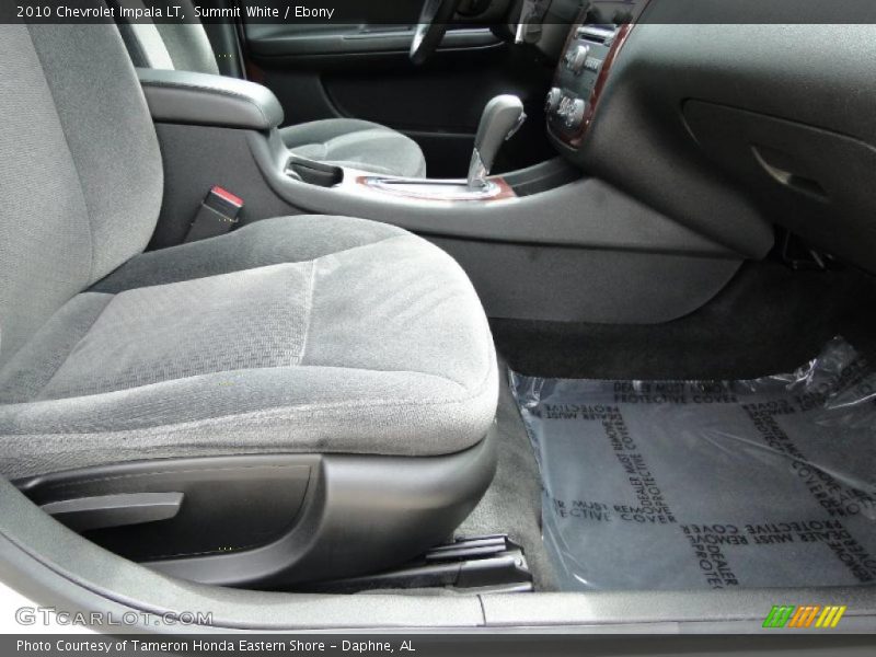 Summit White / Ebony 2010 Chevrolet Impala LT