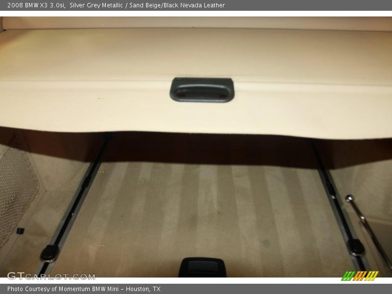 Silver Grey Metallic / Sand Beige/Black Nevada Leather 2008 BMW X3 3.0si