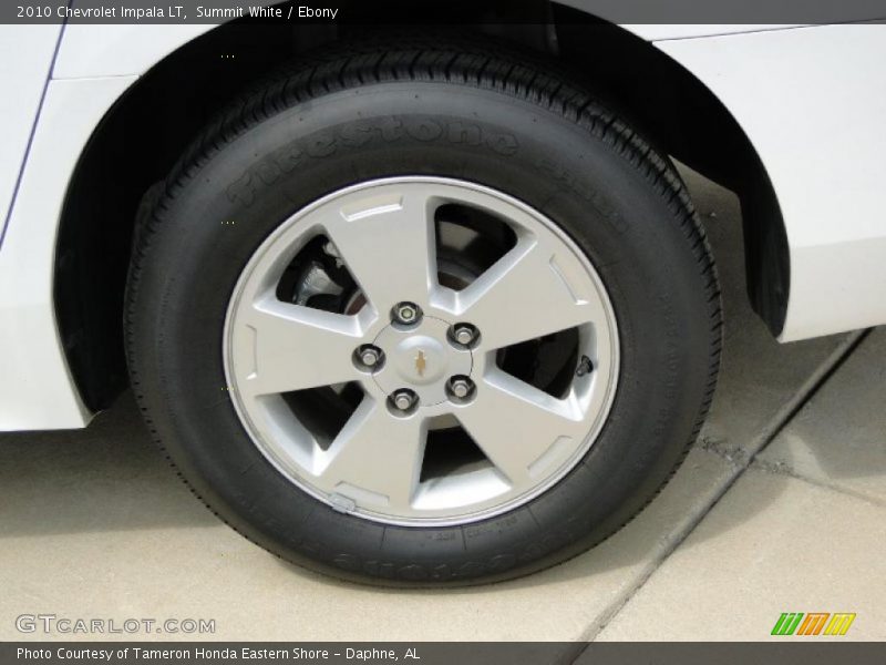 Summit White / Ebony 2010 Chevrolet Impala LT