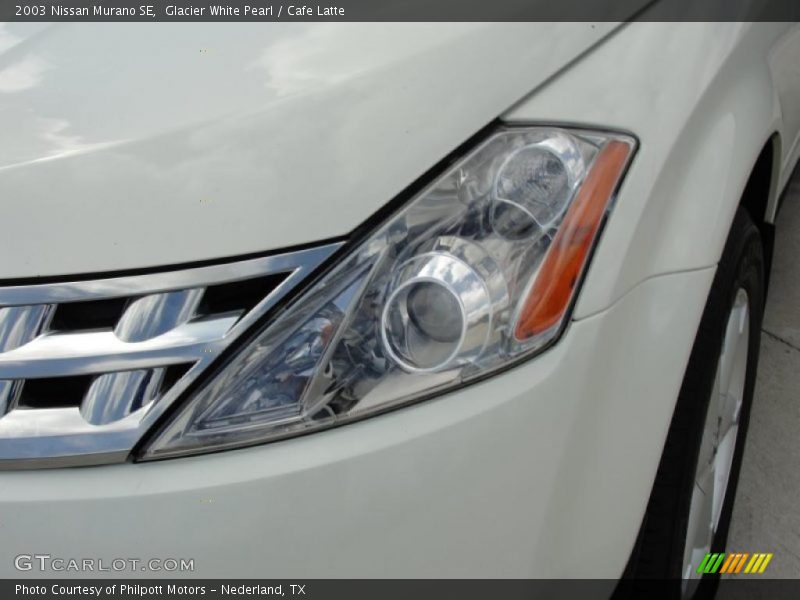 Glacier White Pearl / Cafe Latte 2003 Nissan Murano SE
