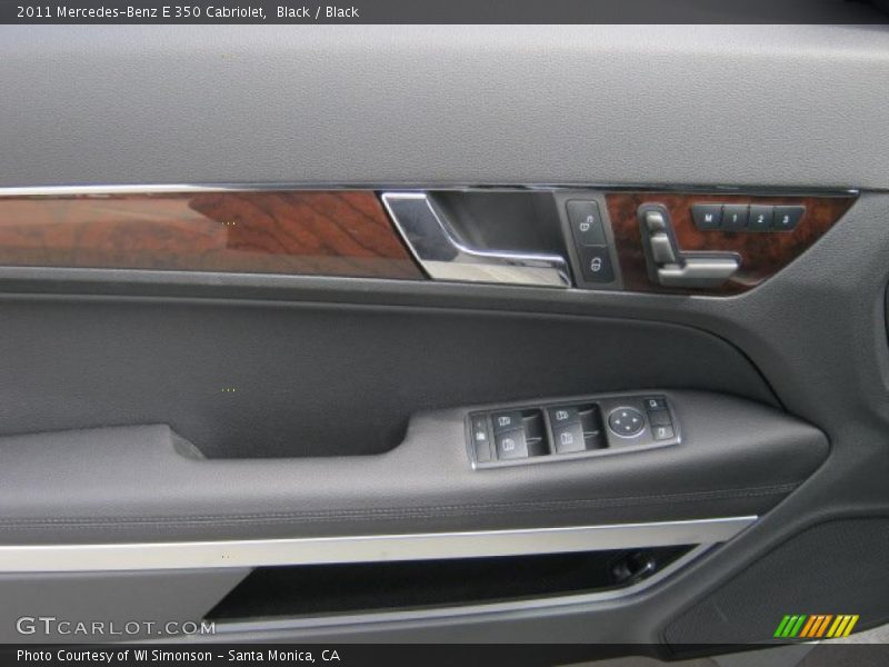 Black / Black 2011 Mercedes-Benz E 350 Cabriolet
