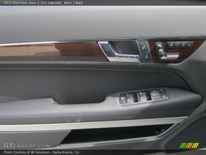 Black / Black 2011 Mercedes-Benz E 350 Cabriolet