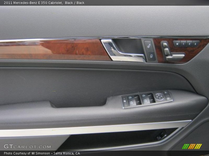 Black / Black 2011 Mercedes-Benz E 350 Cabriolet