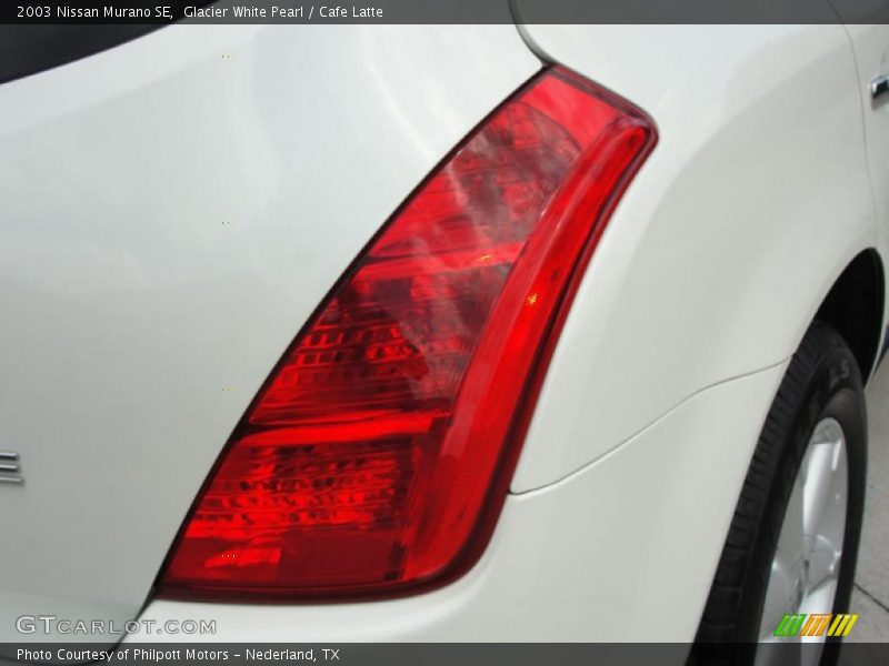 Glacier White Pearl / Cafe Latte 2003 Nissan Murano SE