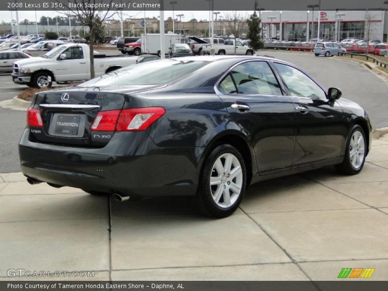 Black Sapphire Pearl / Cashmere 2008 Lexus ES 350