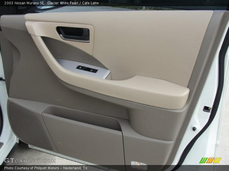 Glacier White Pearl / Cafe Latte 2003 Nissan Murano SE