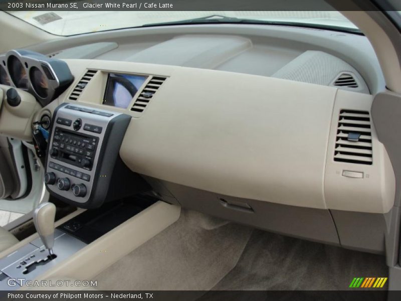 Glacier White Pearl / Cafe Latte 2003 Nissan Murano SE