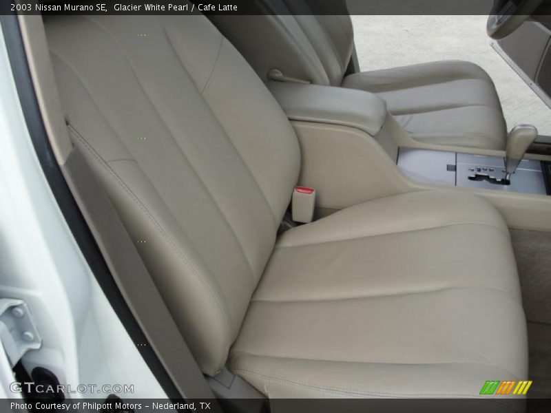 Glacier White Pearl / Cafe Latte 2003 Nissan Murano SE