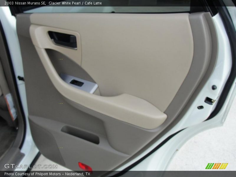 Glacier White Pearl / Cafe Latte 2003 Nissan Murano SE