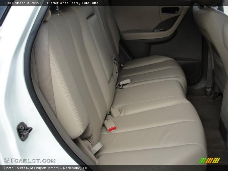 Glacier White Pearl / Cafe Latte 2003 Nissan Murano SE