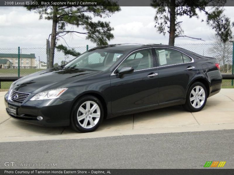 Black Sapphire Pearl / Cashmere 2008 Lexus ES 350
