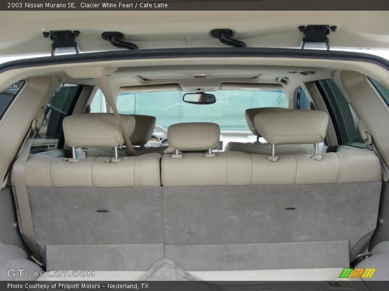 Glacier White Pearl / Cafe Latte 2003 Nissan Murano SE
