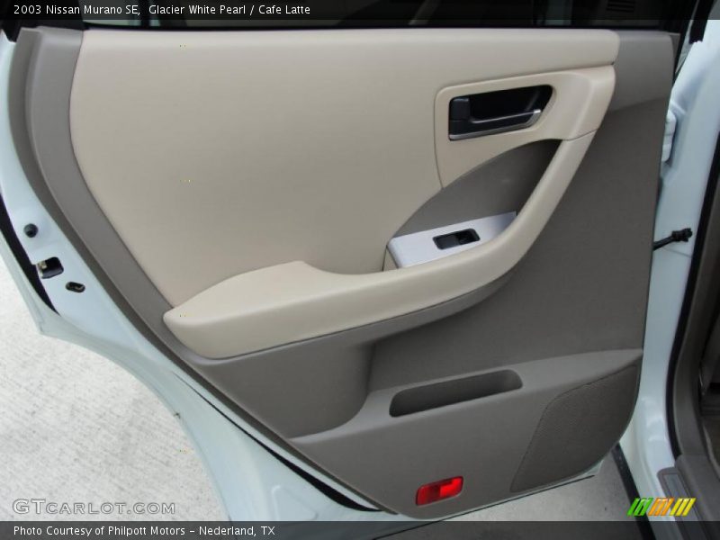 Glacier White Pearl / Cafe Latte 2003 Nissan Murano SE