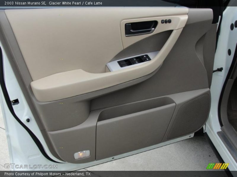 Glacier White Pearl / Cafe Latte 2003 Nissan Murano SE