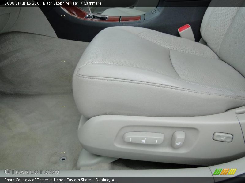 Black Sapphire Pearl / Cashmere 2008 Lexus ES 350