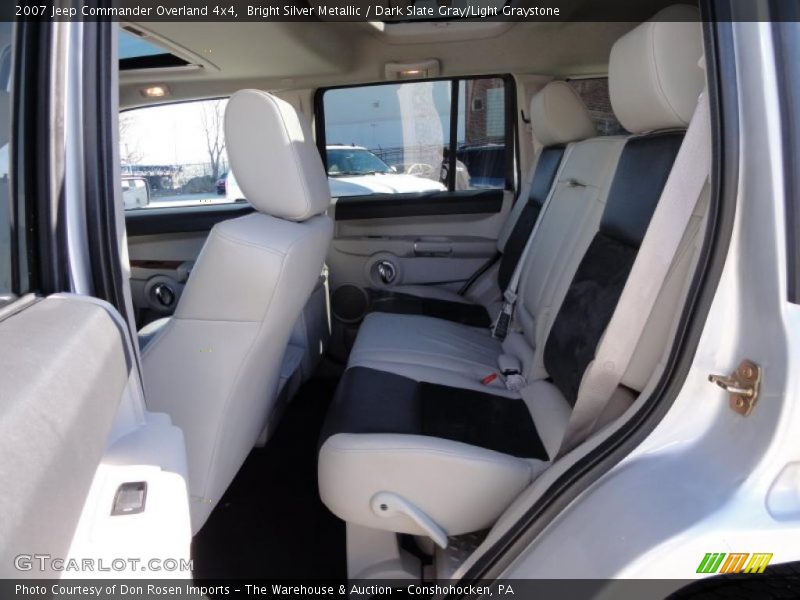  2007 Commander Overland 4x4 Dark Slate Gray/Light Graystone Interior