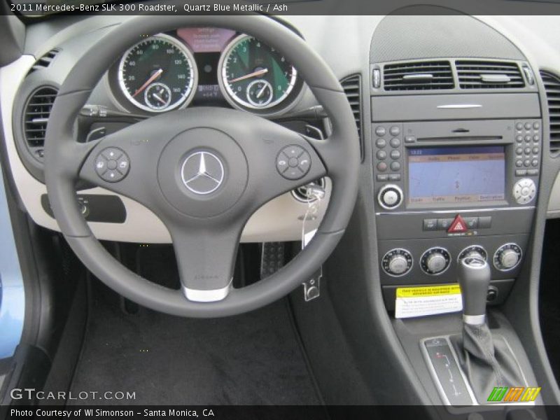 Dashboard of 2011 SLK 300 Roadster