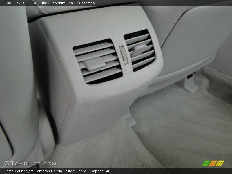 Black Sapphire Pearl / Cashmere 2008 Lexus ES 350