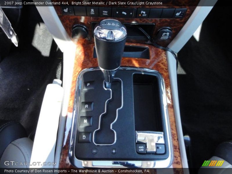 2007 Commander Overland 4x4 5 Speed Automatic Shifter