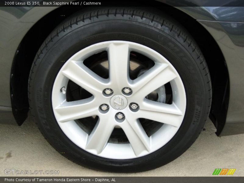 Black Sapphire Pearl / Cashmere 2008 Lexus ES 350