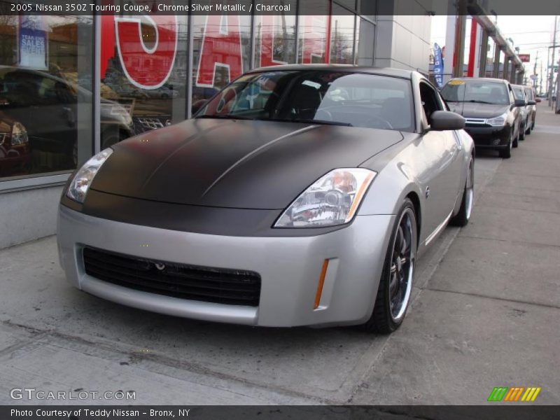 Chrome Silver Metallic / Charcoal 2005 Nissan 350Z Touring Coupe