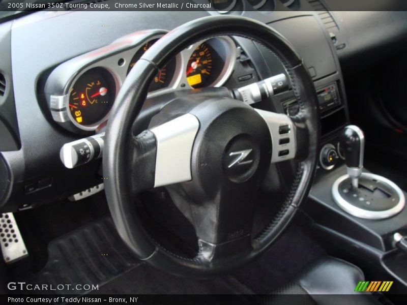 Chrome Silver Metallic / Charcoal 2005 Nissan 350Z Touring Coupe