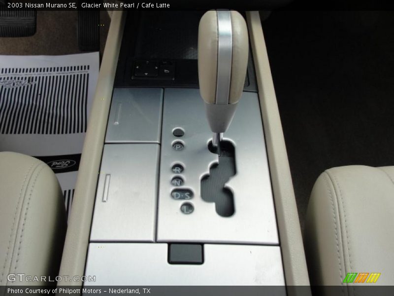 Glacier White Pearl / Cafe Latte 2003 Nissan Murano SE