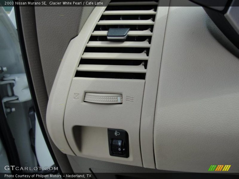 Glacier White Pearl / Cafe Latte 2003 Nissan Murano SE