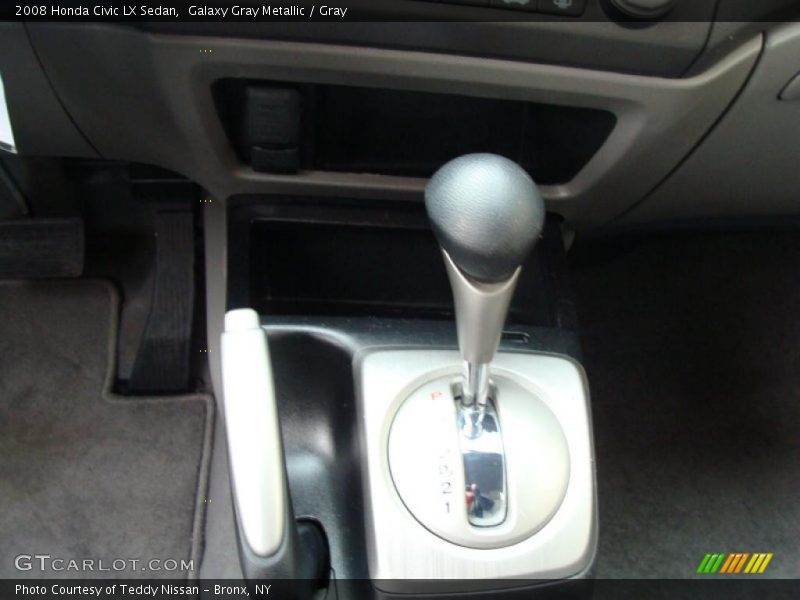 Galaxy Gray Metallic / Gray 2008 Honda Civic LX Sedan