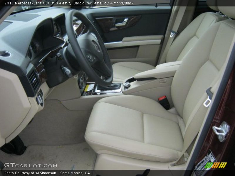 Barolo Red Metallic / Almond/Black 2011 Mercedes-Benz GLK 350 4Matic