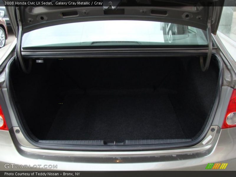 Galaxy Gray Metallic / Gray 2008 Honda Civic LX Sedan