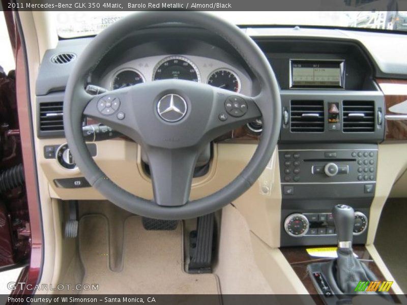 Barolo Red Metallic / Almond/Black 2011 Mercedes-Benz GLK 350 4Matic