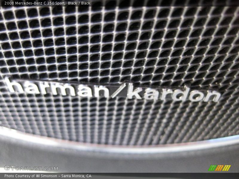 Black / Black 2008 Mercedes-Benz C 350 Sport
