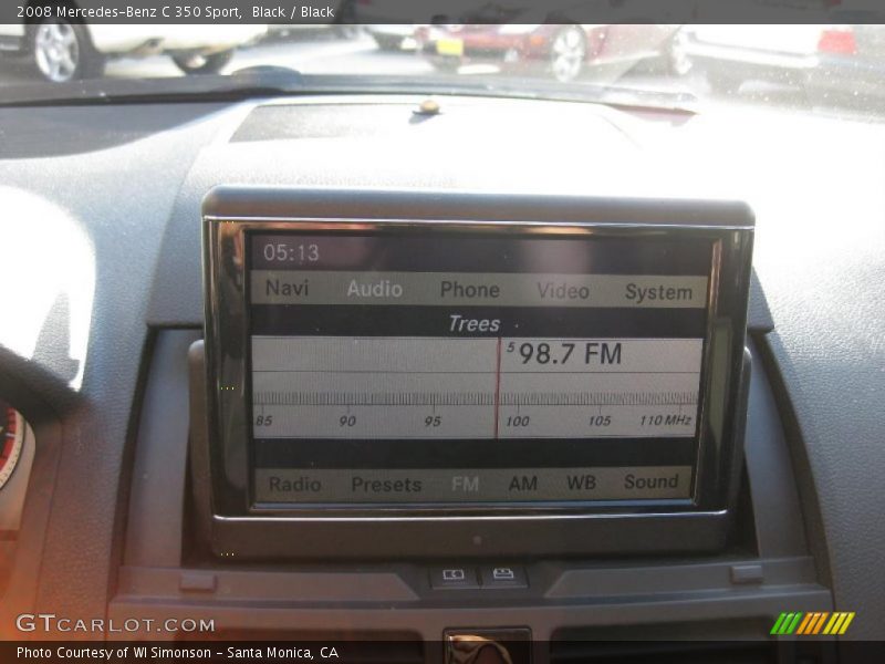 Black / Black 2008 Mercedes-Benz C 350 Sport