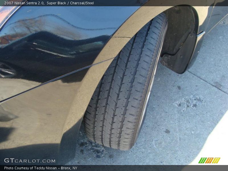 Super Black / Charcoal/Steel 2007 Nissan Sentra 2.0