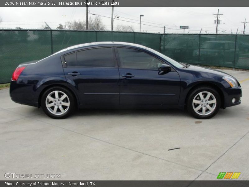 Majestic Blue Metallic / Cafe Latte 2006 Nissan Maxima 3.5 SL